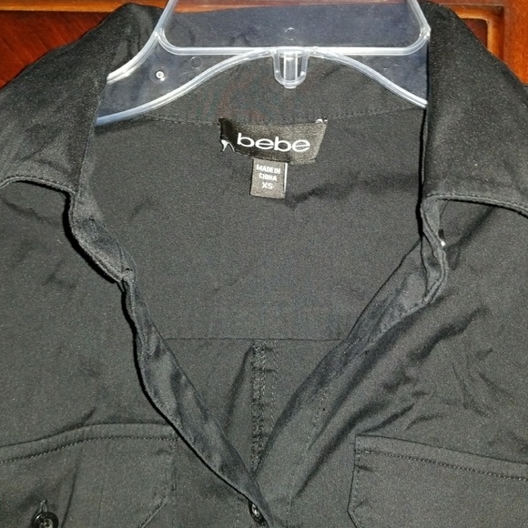 Black Button Down - Picture 2 of 4